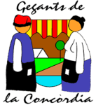 Escut de la Colla de Gegants i Gralles de la Concòrdia